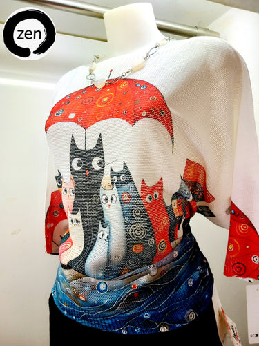 Blusa art pop